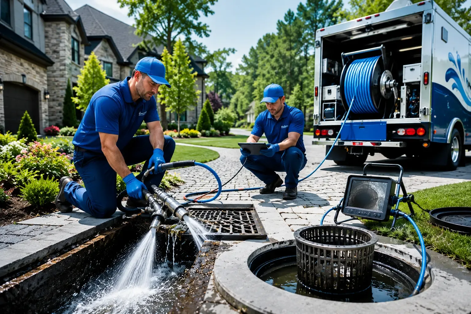 Local outdoor drain cleaning professionals in New Berlin, IL