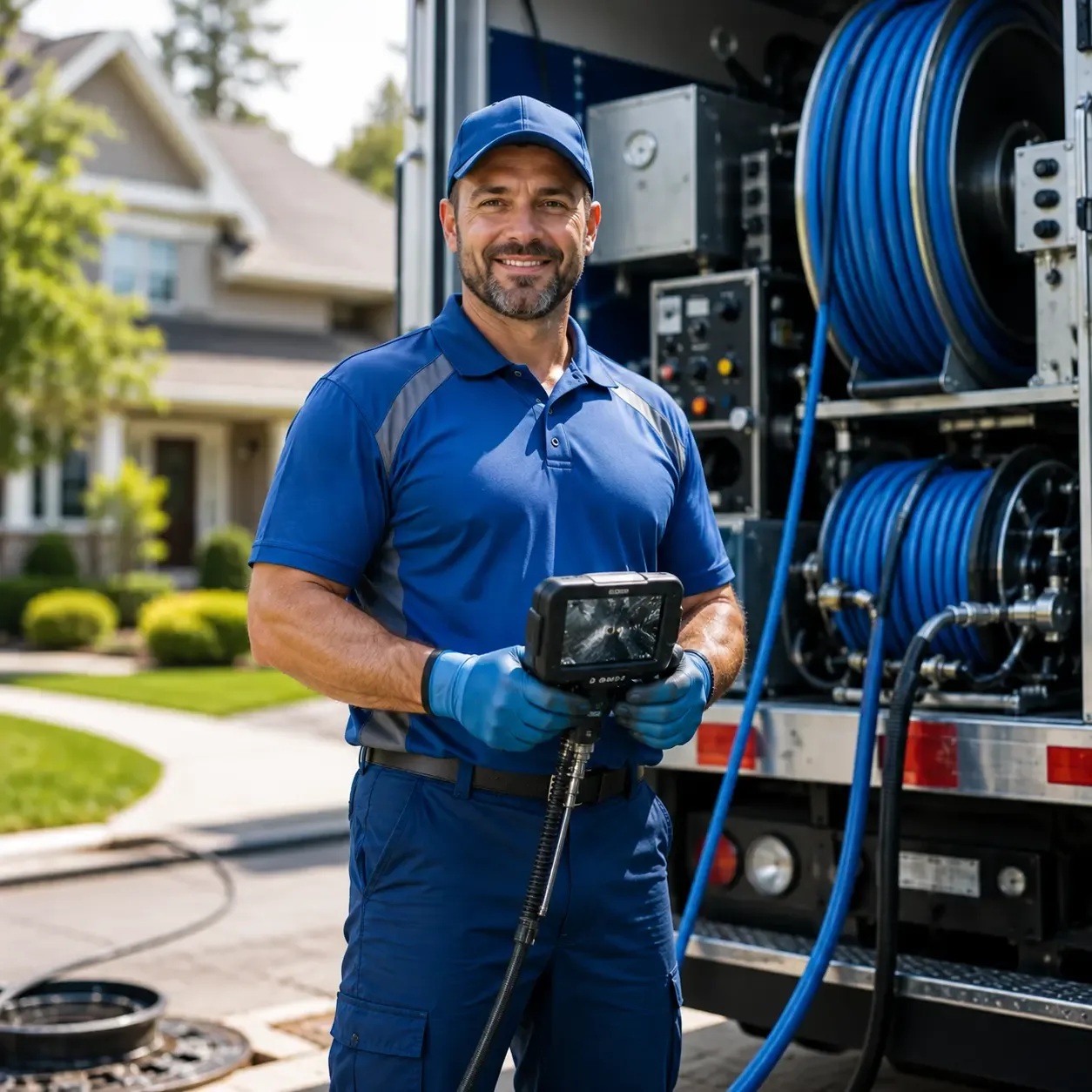 Local outdoor drain cleaning specialists in New Berlin, IL